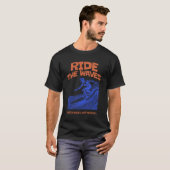 T-shirt Marcher Les Vagues (Devant entier)