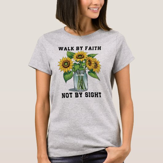 T-shirt Marcher par la foi (Devant)