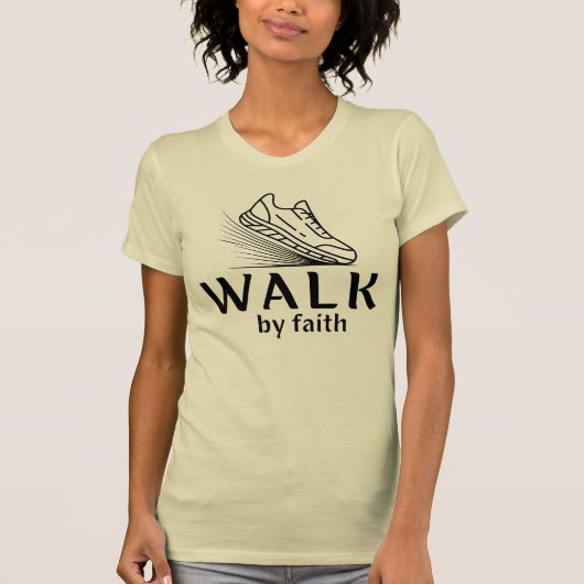 T-shirt MARCHER par la Foi (Devant)