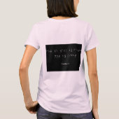 T-shirt Marcher Par La Foi (Dos)