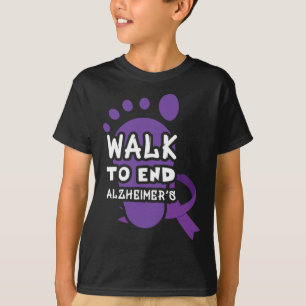T-shirt Marcher Pour Terminer Heimer Heimers Sensibilisati
