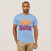 T-shirt Marcher Sous Le Soleil (Devant entier)