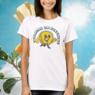 T-shirt Marcher sur Sunshine