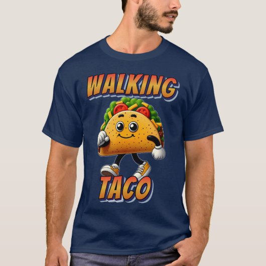 T-shirt Marcher Taco (Devant)