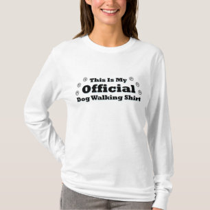 T-shirt Marcheur de chien officiel