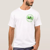 T-shirt Marcheur de chiens / Assis pour soins aux animaux (Devant)