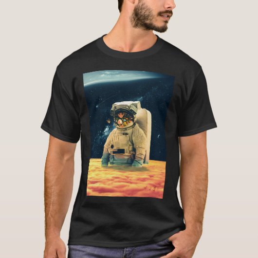 T-shirt Marcheur de l'espace (Devant)