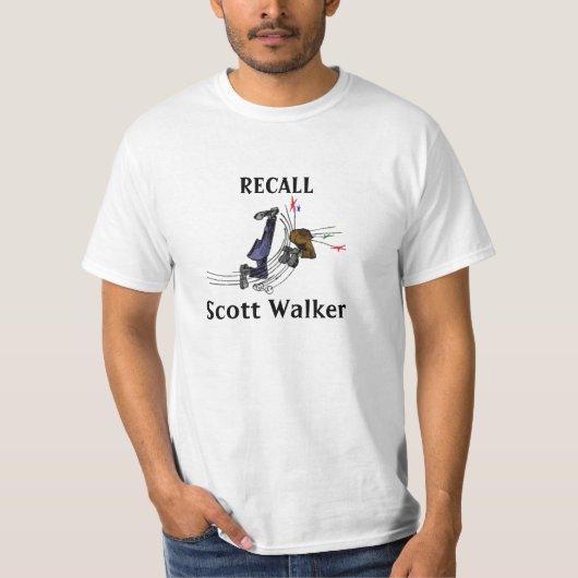 T-shirt Marcheur de Scott de rappel (Devant)