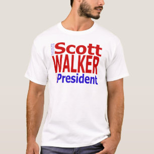 T-shirt Marcheur de Scott de vote pour le président
