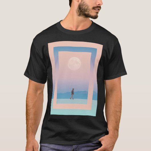 T-shirt Marcheur Lunaire (Devant)