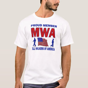 T-SHIRT MARCHEURS DE MAIL DE L'AMÉRIQUE