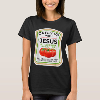 T-shirt Marchez avec le Seigneur Psaume 37_4 Drôle de Chup