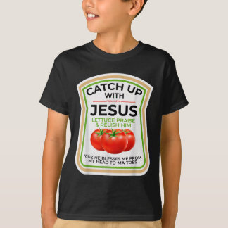 T-shirt Marchez avec le Seigneur Psaume 37_4 Drôle de Chup