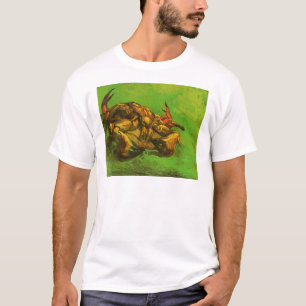 T-shirt Marchez en crabe là-dessus le dos du ` s par