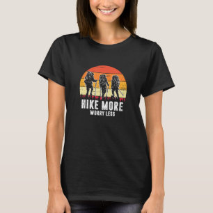 T-shirt Marchez plus, inquiétez-vous moins Nature Randon