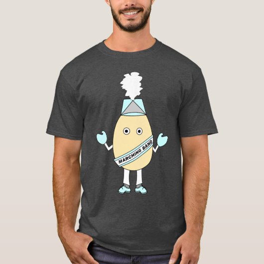 T-shirt Marching Band Egghead (Devant)