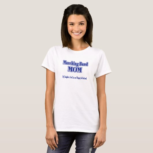 T-shirt Marching Band Maman/ Baritone (Devant entier)