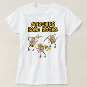 T-shirt Marching Band Rocks