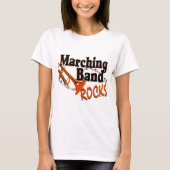 T-shirt Marching Band Rocks (Devant)