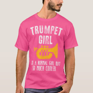 T-shirt Marching School Band Trumpet Girl