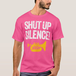 T-shirt Marching School Brass Jazz Band Fermé Silence Tr