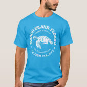 T-shirt Marco Island (tortue de mer) (Devant)