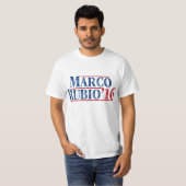 T-shirt Marco Rubio 2016 (affligé) (Devant entier)