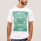 T-shirt Marcus Aurelius : Conquérir la colère, Trouver la (Devant)