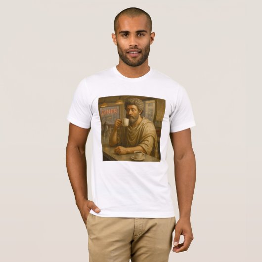 T-shirt Marcus Aurelius Diner (Devant entier)