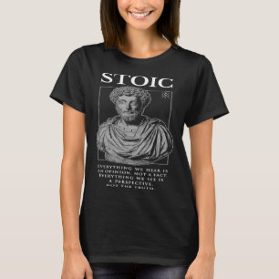T-shirt Marcus Aurelius u201COpinion et Perspectiveu201D