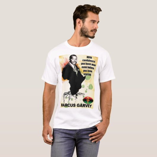 T-shirt Marcus Garvey (Devant entier)