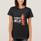 T-shirt Marcus The Worm Meme Funny Graphics Vrchat Robert  (Devant)