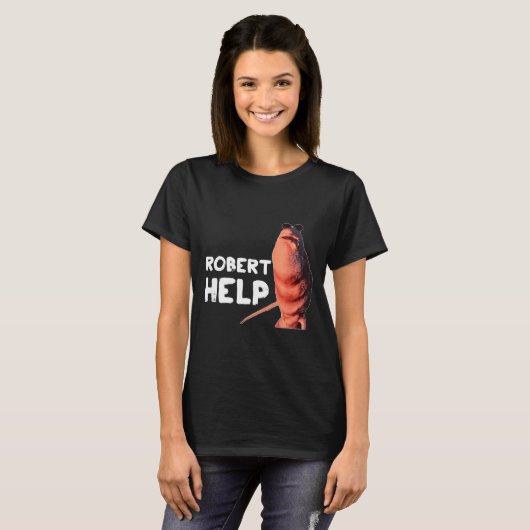 T-shirt Marcus The Worm Meme Funny Graphics Vrchat Robert  (Devant entier)
