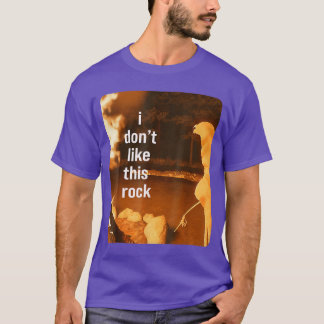 T-shirt Marcushe Worm Robert Meme Je n'aime pas son Rock v