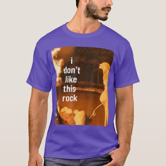 T-shirt Marcushe Worm Robert Meme Je n'aime pas son Rock v (Devant)