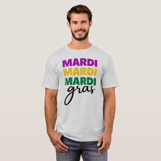T-shirt Mardi Gras (Devant entier)