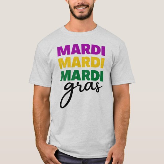 T-shirt Mardi Gras (Devant)