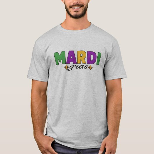 T-shirt Mardi Gras ! (Devant)