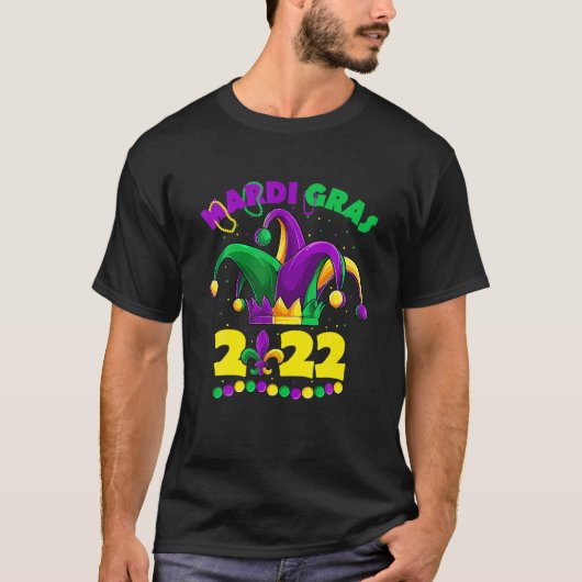 T-shirt Mardi Gras 2022 Jester (Devant)
