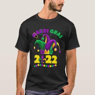 T-shirt Mardi Gras 2022 Jester Outfit, Enfants Garçon Homm