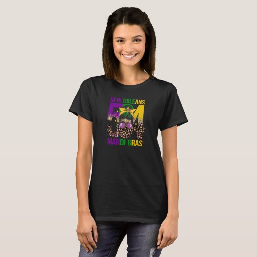 T-shirt Mardi Gras 2023 New Orleans 504 Louisiana Mardi Gr (Devant entier)