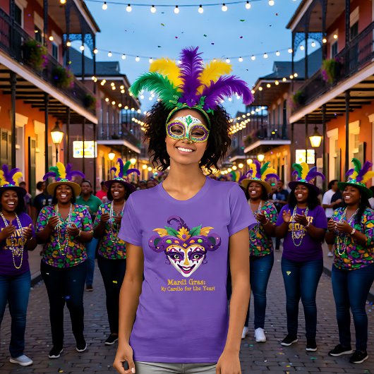T-shirt Mardi Gras Bead Hustler