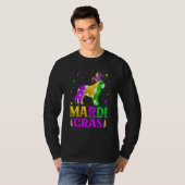 T-shirt Mardi Gras Bernard Dog Lover Carnival Jester (Devant entier)