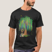 T-shirt Mardi Gras Cairn Terrier Bead Tree Bourbon Street (Devant)