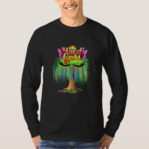 T-shirt Mardi Gras Carnaval Mexicain Graphic Bead Tree Bou