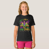 T-shirt Mardi Gras : ceux qui vont probablement manger tou (Devant entier)