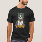 T-shirt Mardi Gras Chat mignon Conception joueuse pour Amo (Devant)