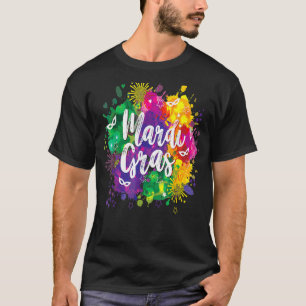 T-shirt Mardi Gras Chemise Pour Femmes Hommes & Enfants Gr