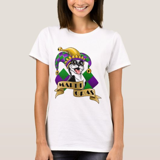 T-shirt Mardi Gras Chien (Devant)