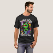 T-shirt Mardi Gras Crawfish Crawdad Me nourrir perles Jest (Devant entier)